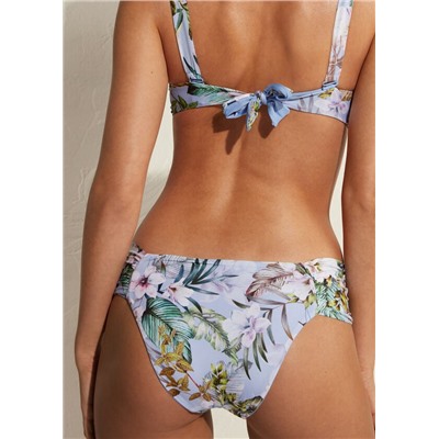 Bikinihose mit Raffung Atene