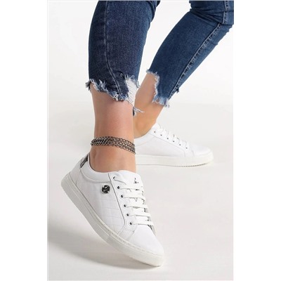 U.S. Polo Assn. Tiggy Cilt Rahat Taban Kadın Sneaker 867800000516