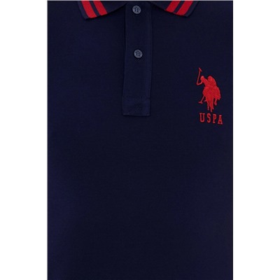 Erkek Lacivert Basic Polo Yaka Tişört