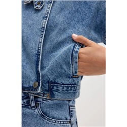 Bad Bear, Scarlett Denim Mavi Kadın Ceket