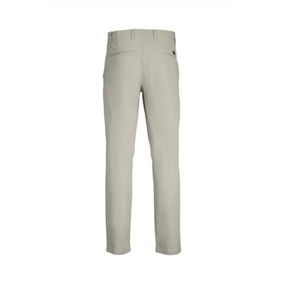 Pantalón recto Gris