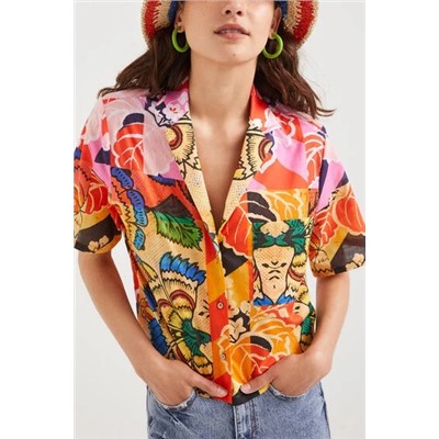 Camisa tropical M. Christian Lacroix