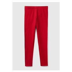 United Colors of Benetton Kız Çocuk 0V3 Benetton İşlemeli Tayt Koyu Kırmızı TYCOBDS7PN169216125941308