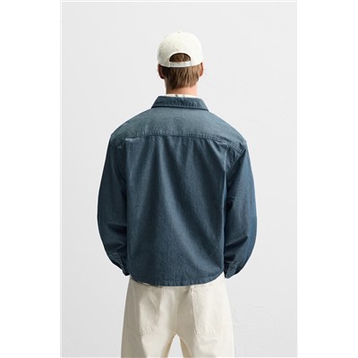 SOBRECAMISA BOLSILLOS