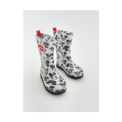 Gummistiefel mit Applikation Mickey Mouse