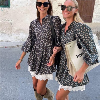 Платье с кружевным подъюбником  💖  Так же хит шоурумов ✨
