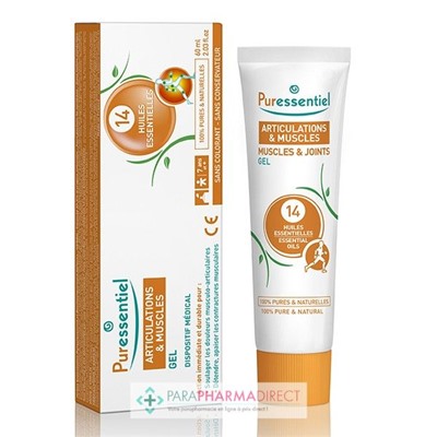 Puressentiel Articulations & Muscles Gel aux 14 Huiles Essentielles 60 ml