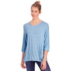 Damen Shirt mit Knotendetail