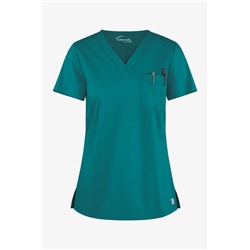 UA Butter-Soft STRETCH Women's 1-Pocket V-Neck Tuck-In Scrub Top