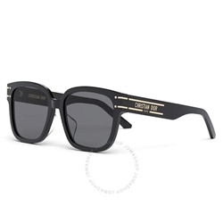 DIORGrey Square Ladies Sunglasses