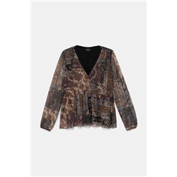 Camiseta evasé boho