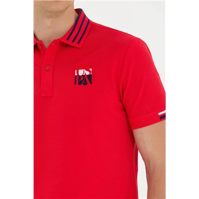 Erkek Kırmızı Polo Yaka Tişört