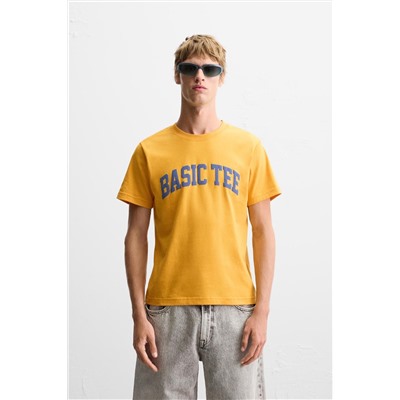CAMISETA TEXTO ESTAMPADO