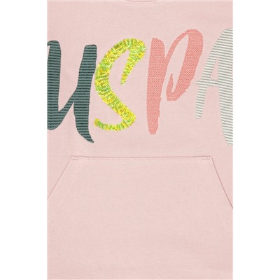 Kız Çocuk Toz Pembe Sweatshirt