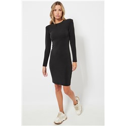 Vestido de tubo - Negro