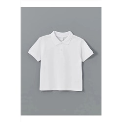 LC Waikiki, LCW Kids Turuncu Polo Yaka Basic Erkek Çocuk Tişört