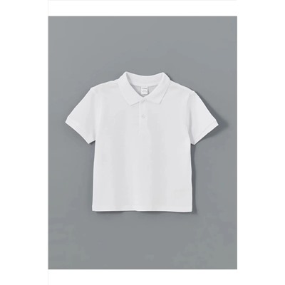 LC Waikiki, LCW Kids Turuncu Polo Yaka Basic Erkek Çocuk Tişört