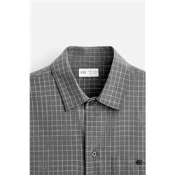 CAMISA CUADROS BOLSILLO