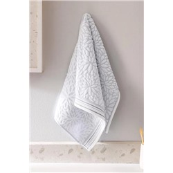 Serenite %100 Pamuk Yüz Havlusu - Gri - 50x70 cm