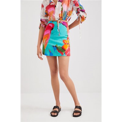 Minifalda tropical
