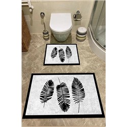 ESTA HALI Tüy Desenli 2'li Halı Takımı (60x100/40x60) - Estabny-111 ESTA-BNY-111
