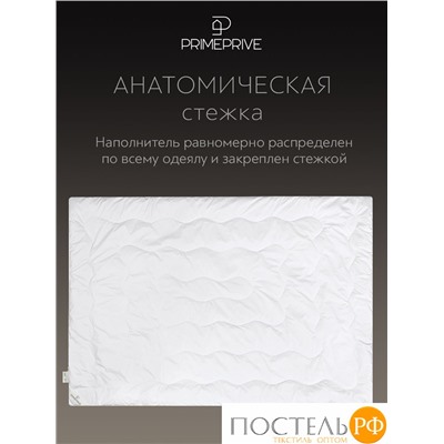 PRIME PRIVE Одеяло CASHMERE 200х220,1пр.,хл.BIODYNAMIC COTTONc/кашемир.шерсть/микровол.CLIMALAST