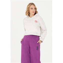Kadın Taş Kapüşonlu Sweatshirt