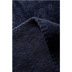 Plain Pamuklu Jakar Tv Battaniye - Lacivert - 130x170 cm