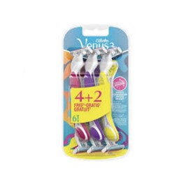 Gillette Venus 3 Renkli Kullan At 4%2b2 6'lı
