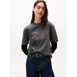 Tommy Jeans Varsity Garment-Dyed T-Shirt