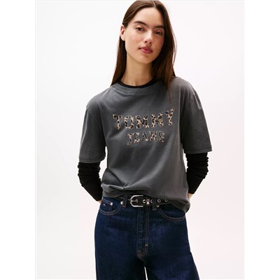 Tommy Jeans Varsity Garment-Dyed T-Shirt