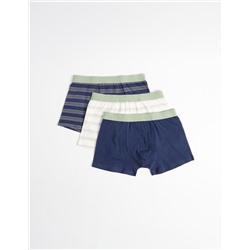 3 Boxers Pack, Men, Multicolour