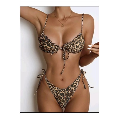 BF Bikini Fashion, Leopar Desenli Bikini Set