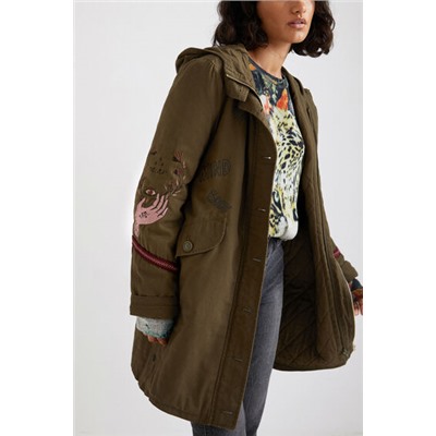 Parka militar reversible