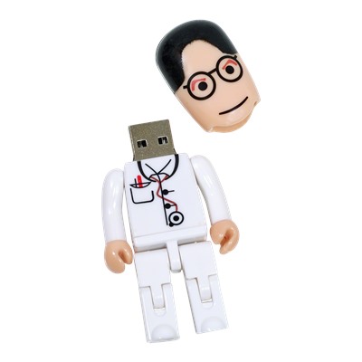 UA Medical Professional Doctor In White 8GB USB Drive