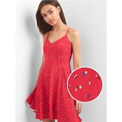 Cami fit and flare dress