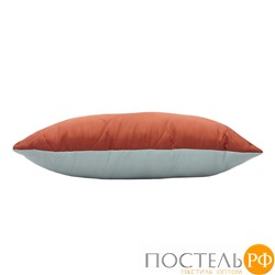 111960010-4473 Подушка 2Way 50х72 терракот/бирюза
