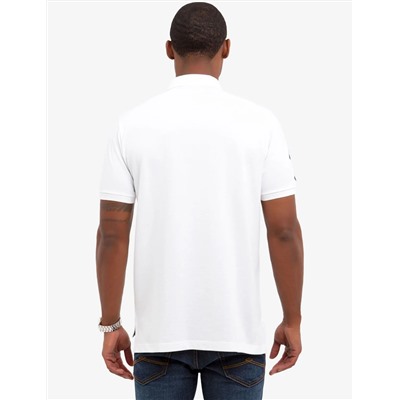 MULTI COLOR BIG LOGO SOLID POLO SHIRT