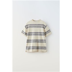 CAMISETA PUNTO TRICOT RAYAS