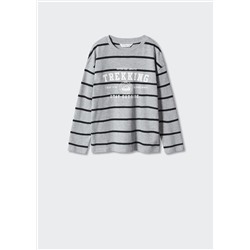 Camiseta algodón estampado -  Niño | MANGO OUTLET España