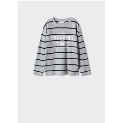 Camiseta algodón estampado -  Niño | MANGO OUTLET España