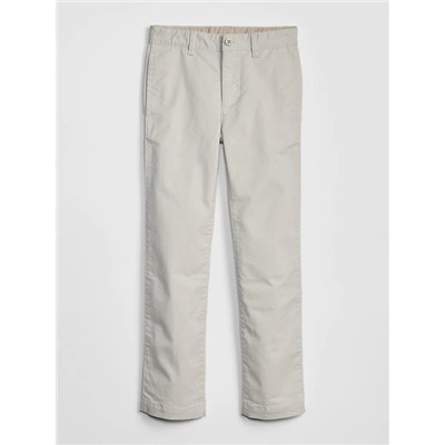 Kids Uniform Straight Khakis with Gap Shield