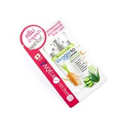 Аква-крем для сияния и упругости кожи лица Veggie To Carrots от The Original  7 ml / The original Mint Julep Veggie To Carrots Aqua Face Cream