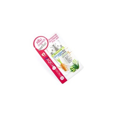 Аква-крем для сияния и упругости кожи лица Veggie To Carrots от The Original  7 ml / The original Mint Julep Veggie To Carrots Aqua Face Cream