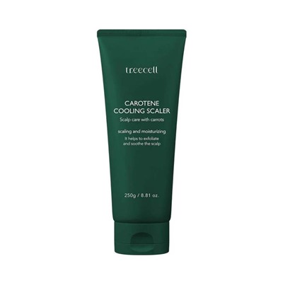 TREECELL Carotene Cooling Scaler Маска для кожи головы 250г