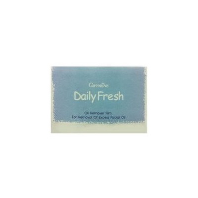 Матирующие салфетки-пленки для жирной и комбинированной кожи DAILY FRESH Giffarine 50 шт / Giffarine DAILY FRESH oil removal film 50pcs