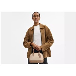 Sabrina Satchel Bag In Colorblock