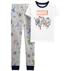 2-Piece 100% Snug Fit Cotton PJs