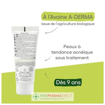 A-Derma Biology AC Hydra Crème Compensatrice Ultra Apaisante BIO 40ml