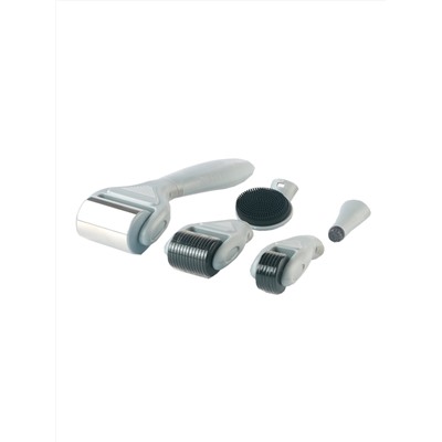 [DRS] НАБОР Мезороллер для лица 6 в 1 с ОХЛАЖДАЮЩЕЙ НАСАДКОЙ Derma Roller Kit With Ice Roller 6 in 1 Ice, 1 шт